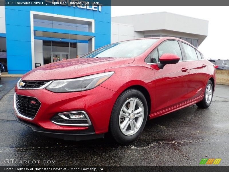 Cajun Red Tintcoat / Jet Black 2017 Chevrolet Cruze LT