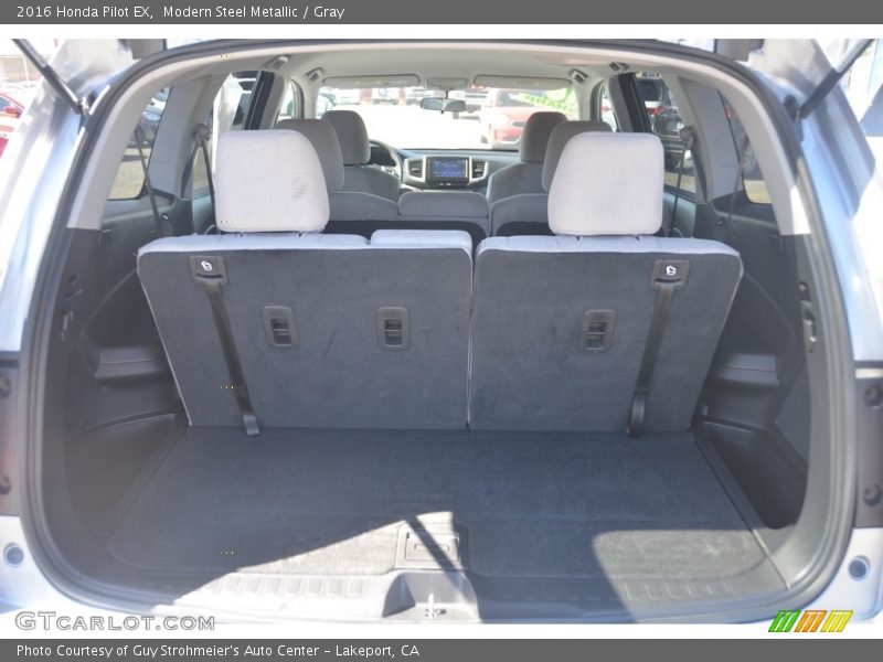 Modern Steel Metallic / Gray 2016 Honda Pilot EX