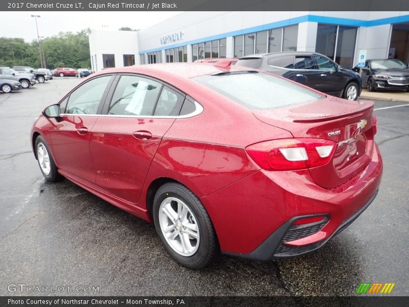Cajun Red Tintcoat / Jet Black 2017 Chevrolet Cruze LT