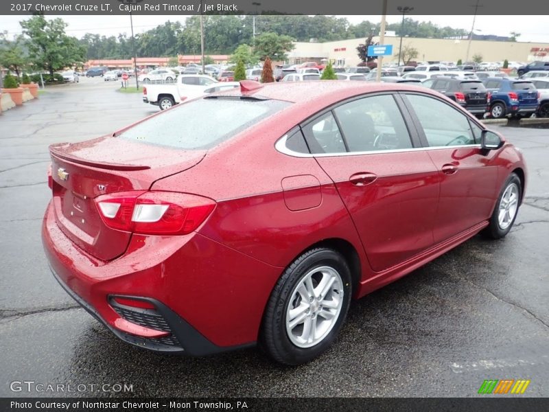 Cajun Red Tintcoat / Jet Black 2017 Chevrolet Cruze LT