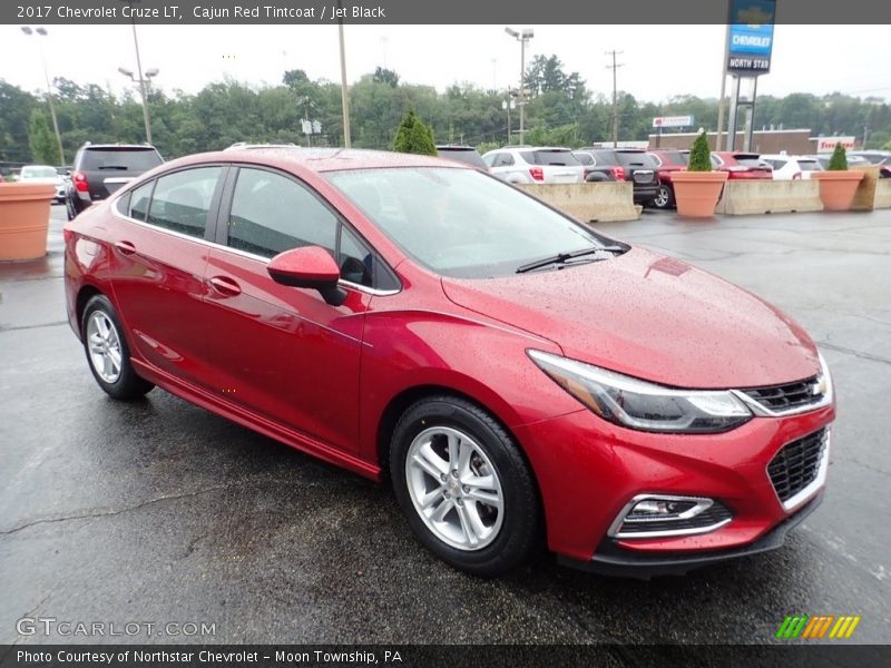 Cajun Red Tintcoat / Jet Black 2017 Chevrolet Cruze LT