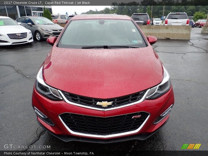 Cajun Red Tintcoat / Jet Black 2017 Chevrolet Cruze LT