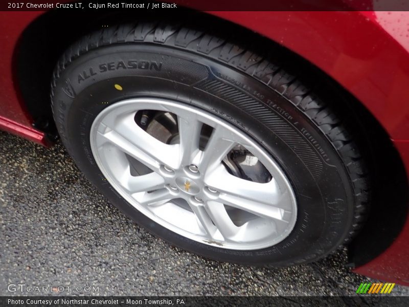 Cajun Red Tintcoat / Jet Black 2017 Chevrolet Cruze LT