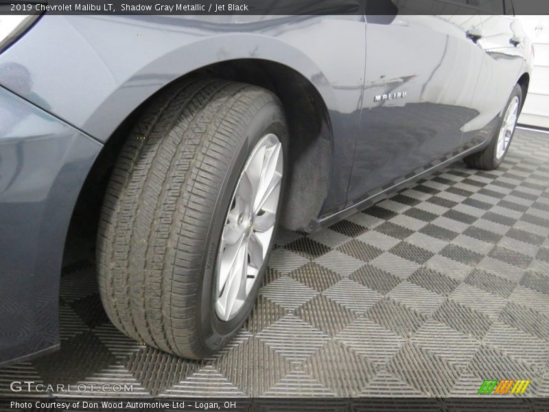 Shadow Gray Metallic / Jet Black 2019 Chevrolet Malibu LT