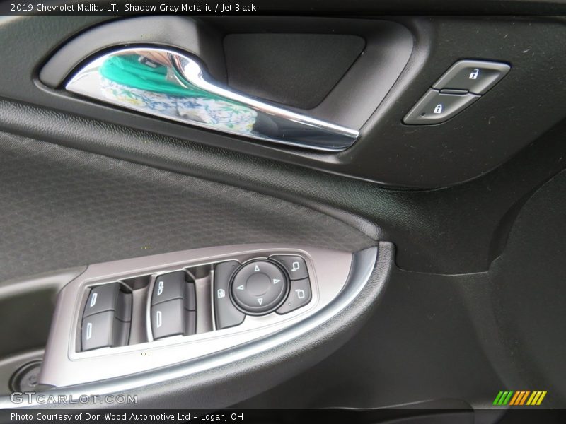 Shadow Gray Metallic / Jet Black 2019 Chevrolet Malibu LT