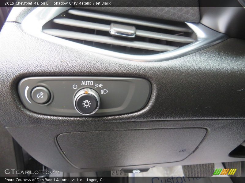 Shadow Gray Metallic / Jet Black 2019 Chevrolet Malibu LT