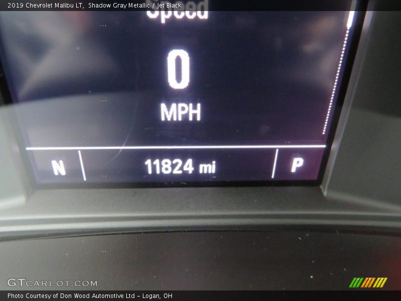 Shadow Gray Metallic / Jet Black 2019 Chevrolet Malibu LT