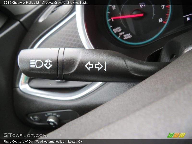 Shadow Gray Metallic / Jet Black 2019 Chevrolet Malibu LT