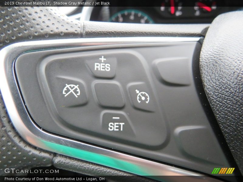 Shadow Gray Metallic / Jet Black 2019 Chevrolet Malibu LT