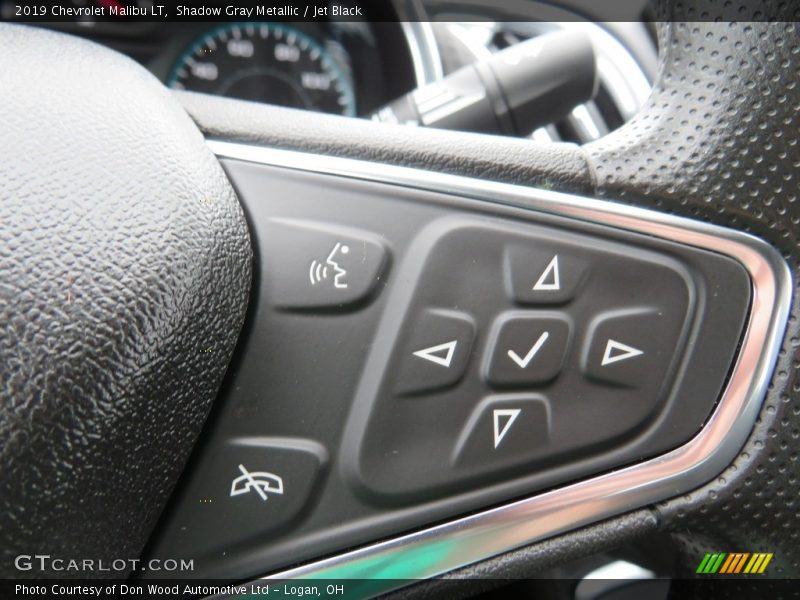 Shadow Gray Metallic / Jet Black 2019 Chevrolet Malibu LT