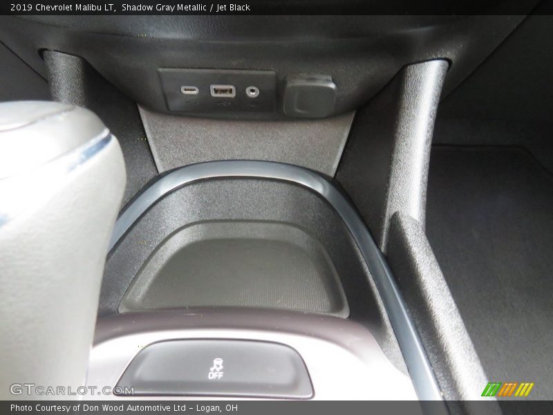 Shadow Gray Metallic / Jet Black 2019 Chevrolet Malibu LT