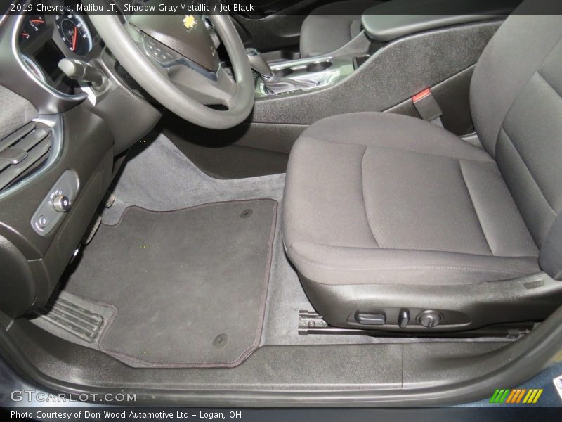Shadow Gray Metallic / Jet Black 2019 Chevrolet Malibu LT