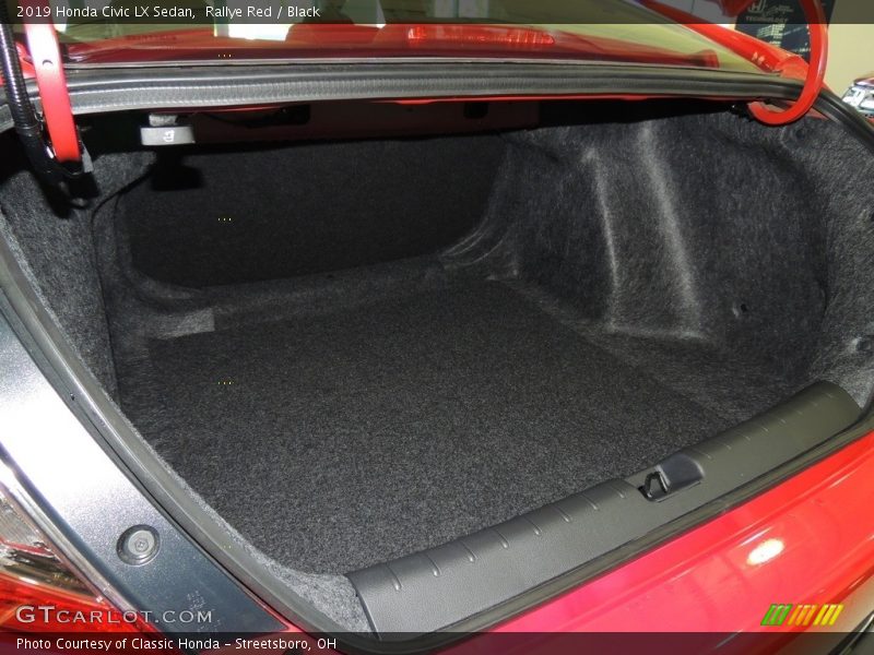 Rallye Red / Black 2019 Honda Civic LX Sedan