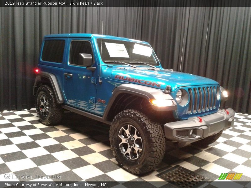 Bikini Pearl / Black 2019 Jeep Wrangler Rubicon 4x4