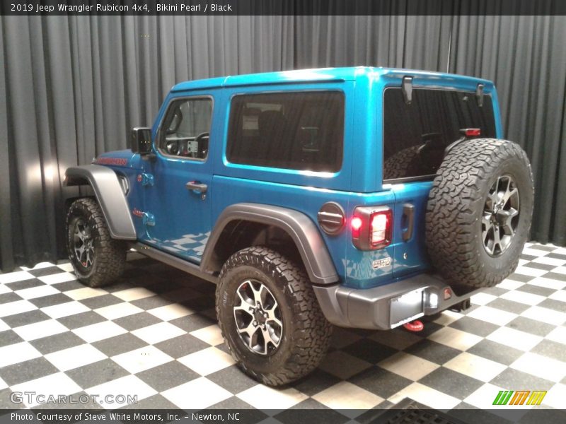 Bikini Pearl / Black 2019 Jeep Wrangler Rubicon 4x4