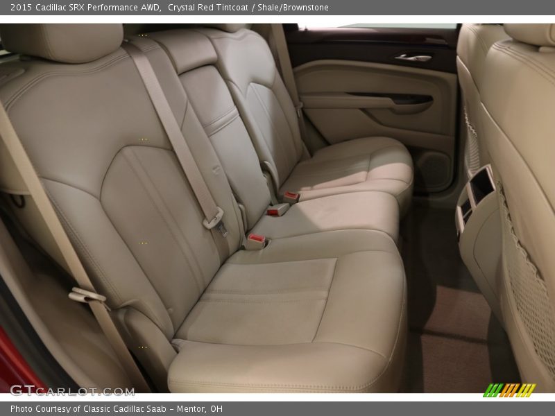 Crystal Red Tintcoat / Shale/Brownstone 2015 Cadillac SRX Performance AWD
