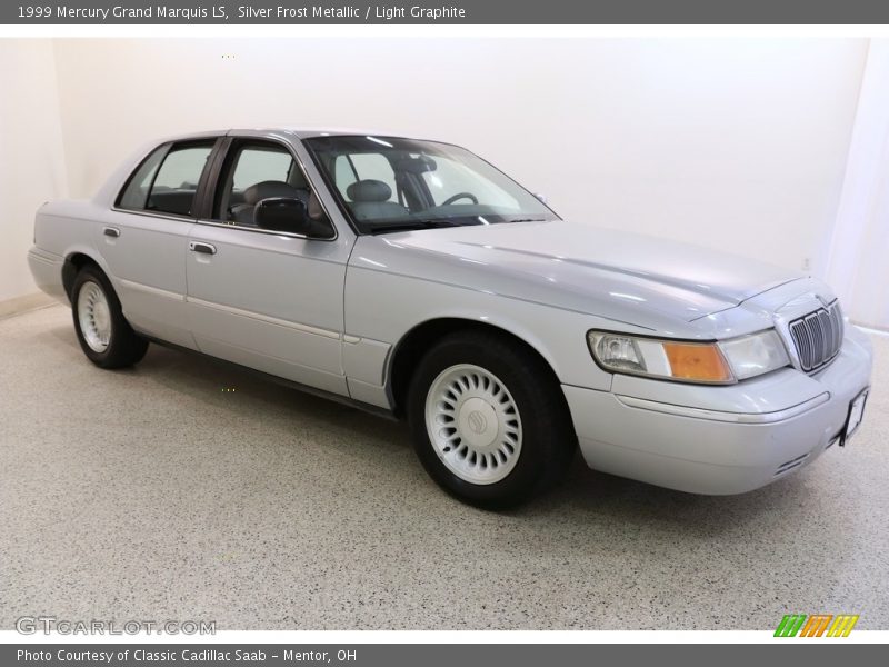 Silver Frost Metallic / Light Graphite 1999 Mercury Grand Marquis LS