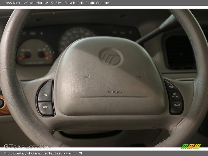 Silver Frost Metallic / Light Graphite 1999 Mercury Grand Marquis LS