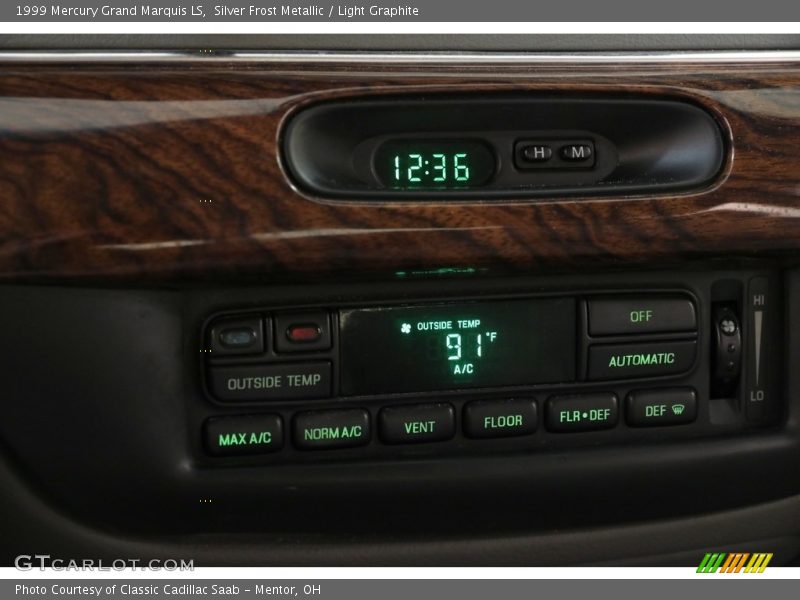 Silver Frost Metallic / Light Graphite 1999 Mercury Grand Marquis LS