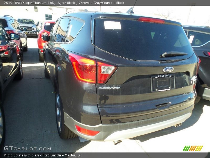 Agate Black / Chromite Gray/Charcoal Black 2019 Ford Escape Titanium 4WD