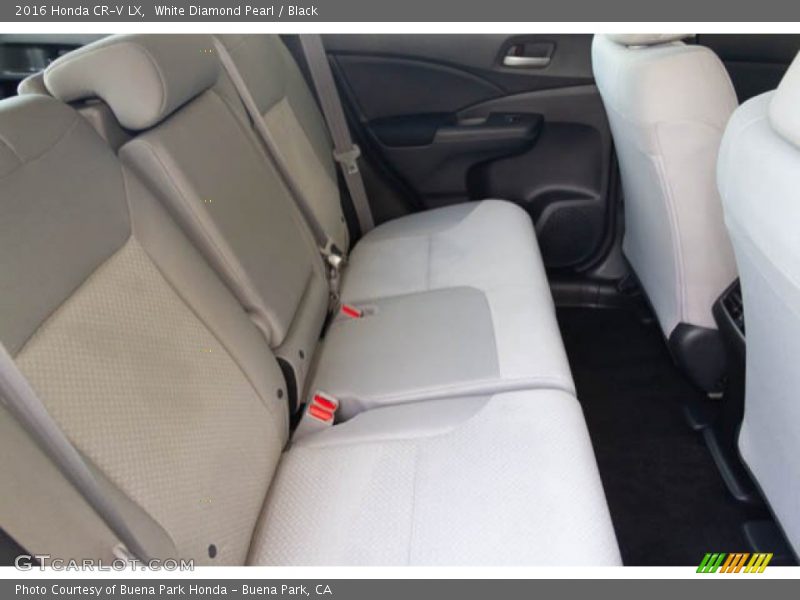 White Diamond Pearl / Black 2016 Honda CR-V LX