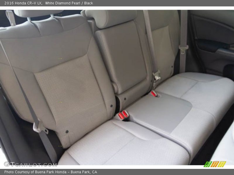 White Diamond Pearl / Black 2016 Honda CR-V LX