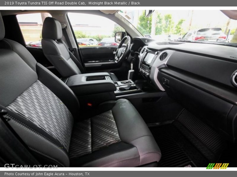 Front Seat of 2019 Tundra TSS Off Road Double Cab