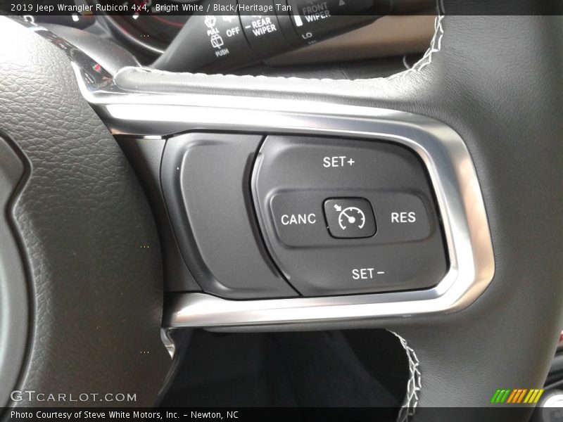 Bright White / Black/Heritage Tan 2019 Jeep Wrangler Rubicon 4x4