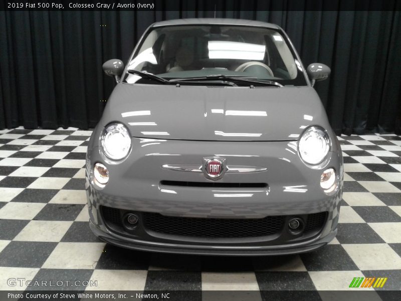 Colosseo Gray / Avorio (Ivory) 2019 Fiat 500 Pop