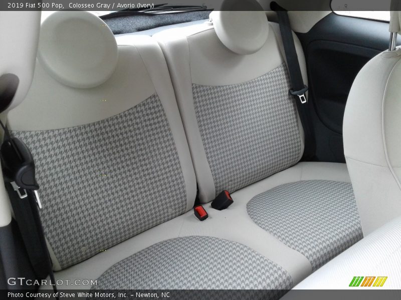 Rear Seat of 2019 500 Pop