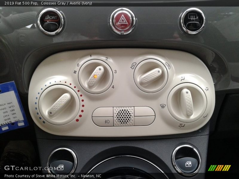 Controls of 2019 500 Pop