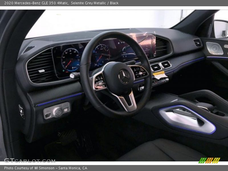Selenite Grey Metallic / Black 2020 Mercedes-Benz GLE 350 4Matic