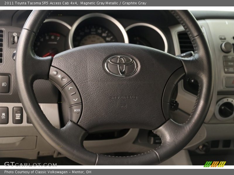 Magnetic Gray Metallic / Graphite Gray 2011 Toyota Tacoma SR5 Access Cab 4x4
