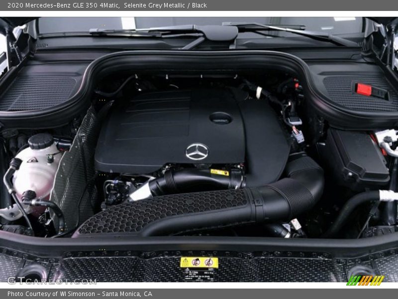 Selenite Grey Metallic / Black 2020 Mercedes-Benz GLE 350 4Matic