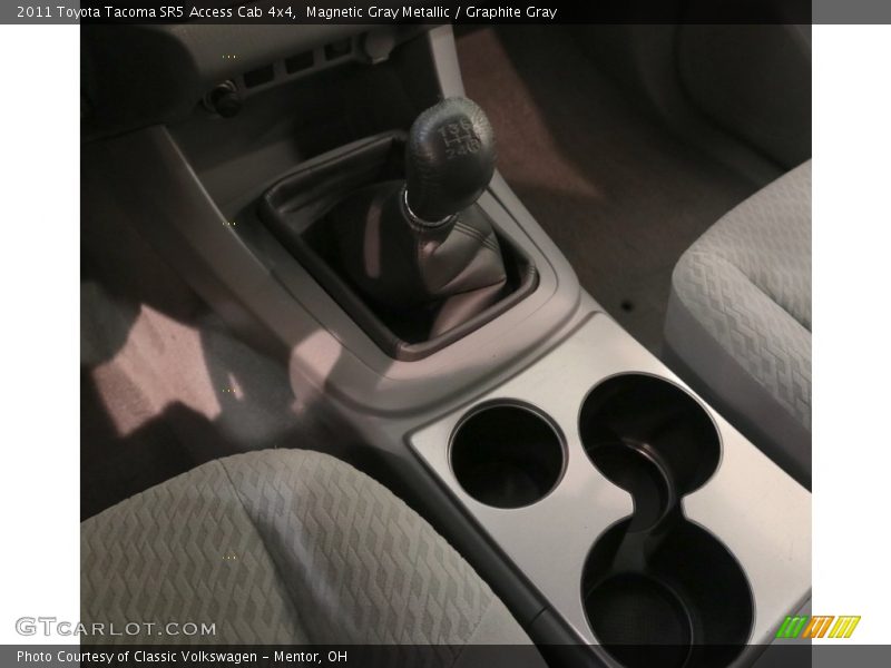 Magnetic Gray Metallic / Graphite Gray 2011 Toyota Tacoma SR5 Access Cab 4x4