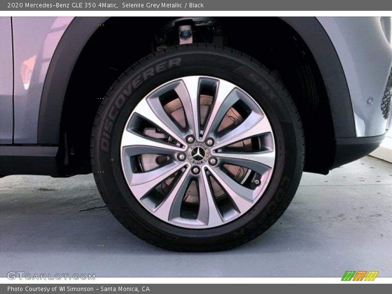Selenite Grey Metallic / Black 2020 Mercedes-Benz GLE 350 4Matic