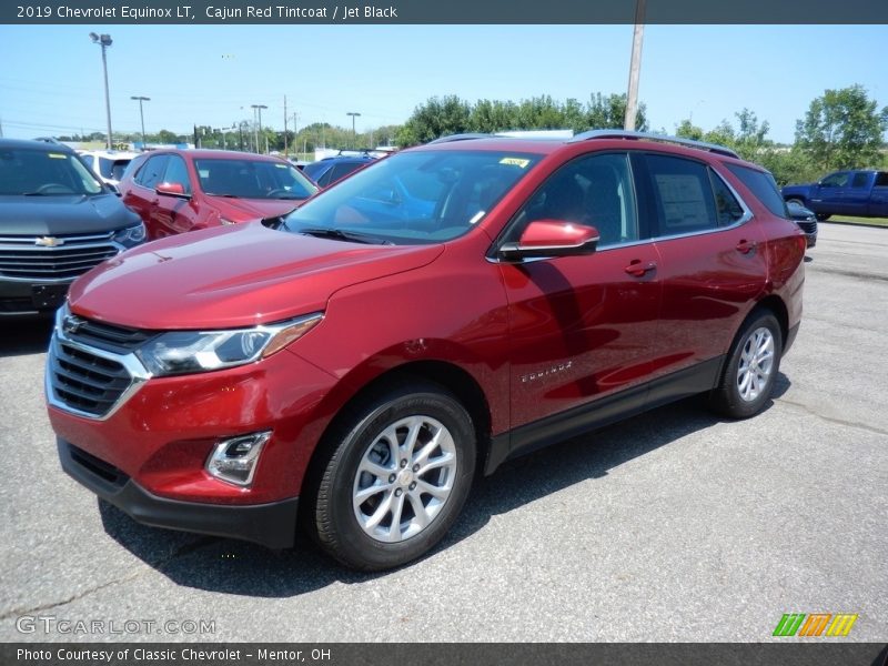 Cajun Red Tintcoat / Jet Black 2019 Chevrolet Equinox LT