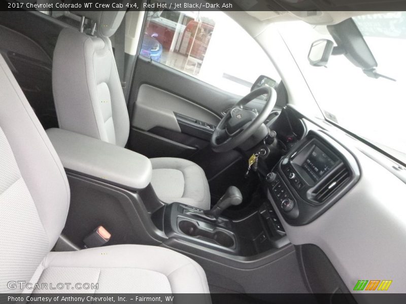 Red Hot / Jet Black/­Dark Ash 2017 Chevrolet Colorado WT Crew Cab 4x4