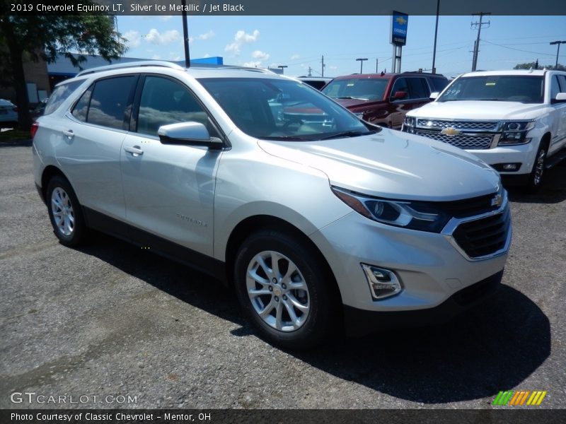 Silver Ice Metallic / Jet Black 2019 Chevrolet Equinox LT