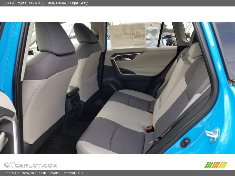 Rear Seat of 2019 RAV4 XLE