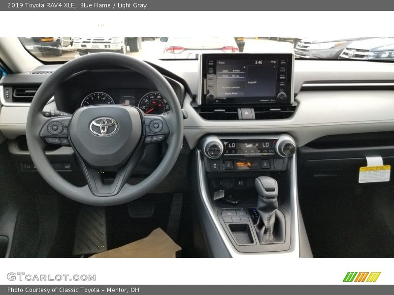 Dashboard of 2019 RAV4 XLE