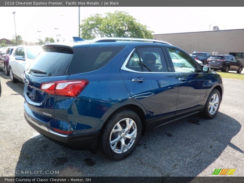 Pacific Blue Metallic / Jet Black 2019 Chevrolet Equinox Premier