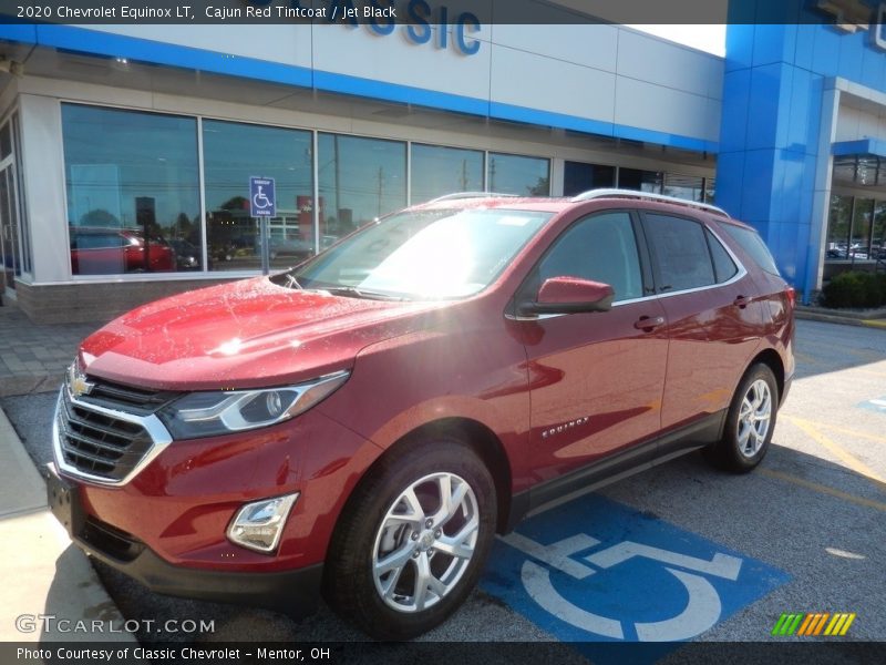 Cajun Red Tintcoat / Jet Black 2020 Chevrolet Equinox LT