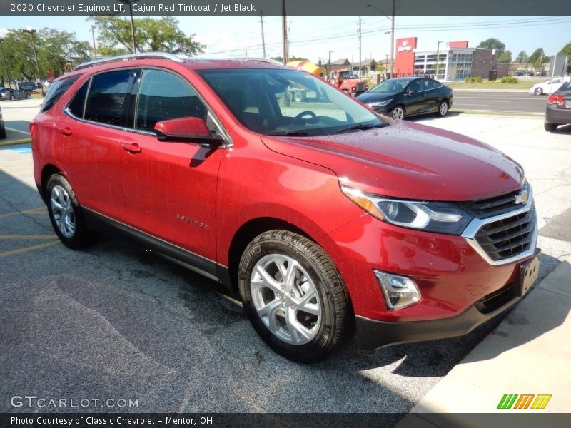 Cajun Red Tintcoat / Jet Black 2020 Chevrolet Equinox LT