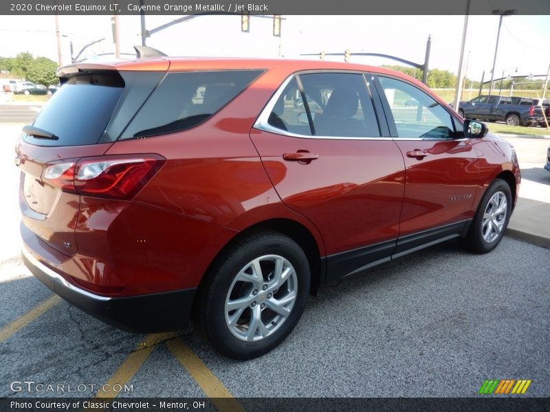 Cayenne Orange Metallic / Jet Black 2020 Chevrolet Equinox LT