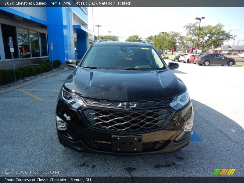Mosaic Black Metallic / Jet Black 2020 Chevrolet Equinox Premier AWD