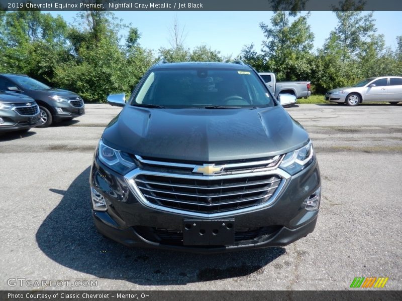 Nightfall Gray Metallic / Jet Black 2019 Chevrolet Equinox Premier