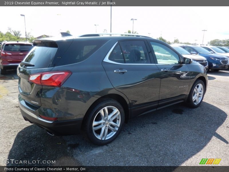 Nightfall Gray Metallic / Jet Black 2019 Chevrolet Equinox Premier