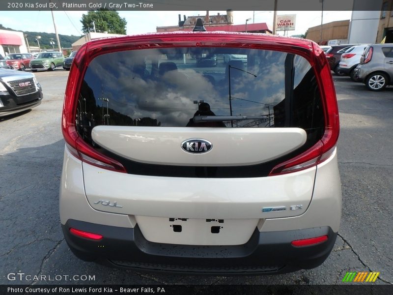 Platinum Gold / Gray Two-Tone 2020 Kia Soul EX