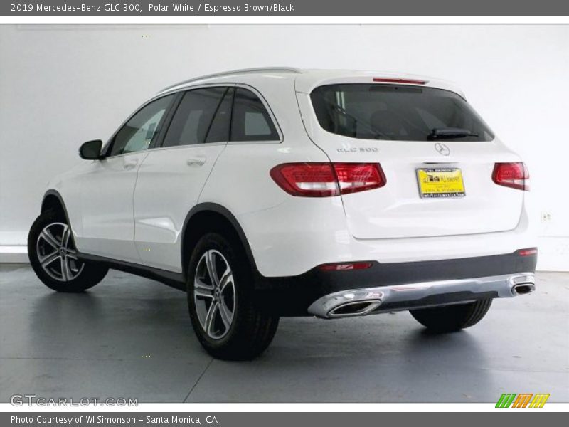Polar White / Espresso Brown/Black 2019 Mercedes-Benz GLC 300